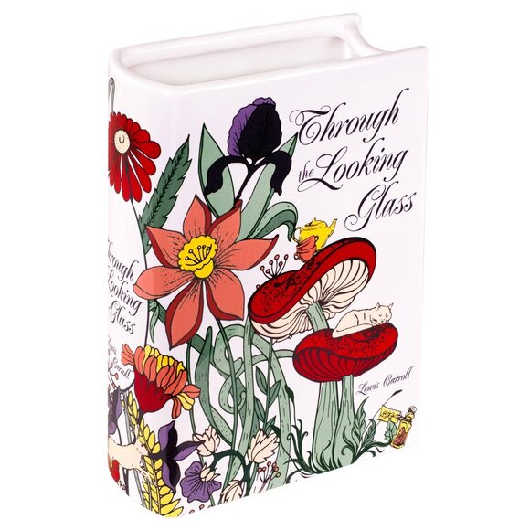 Through the Looking Glass Large Book Vase - Picture 1 of 4
